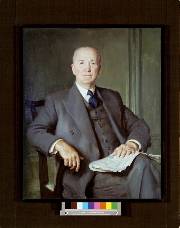 Portrait of Charles Deere Wiman