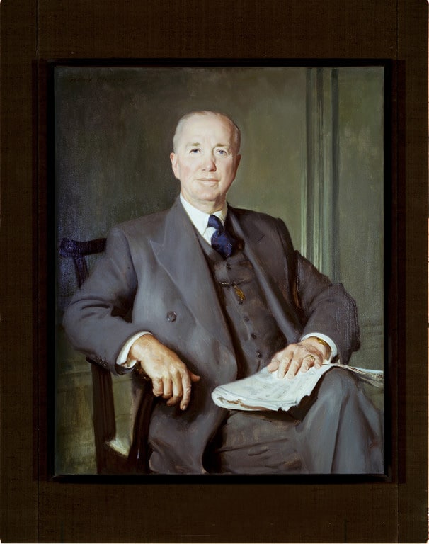 Portrait of Charles Deere Wiman