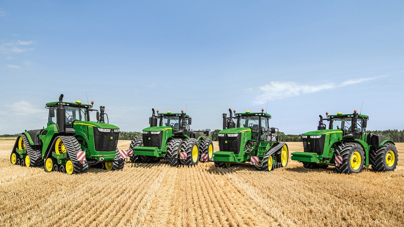 John Deere tractor line up